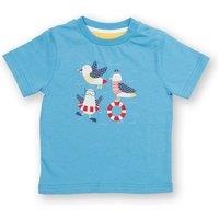Kite Boy's Captain Gull T-Shirt in Blue | Size: 9-12 m