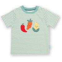 Kite Boy's Wonky Veg T-Shirt in Green | Size: 5 Years