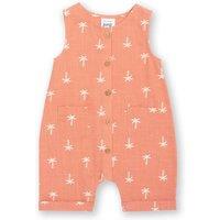 Kite Baby Coco Palm Dungarees in Orange | Size: 1 m