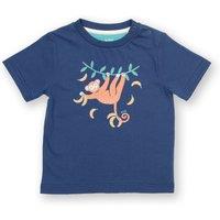 Kite Boy's Monkey Munch T-Shirt in Navy | Size: 3-6 m
