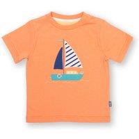 Kite Boy's Sailor Snail T-Shirt in Orange | Size: 5 Years