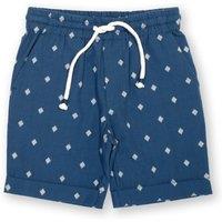 Kite Boy's Dobby Diamond Shorts in Navy | Size: 8 Years