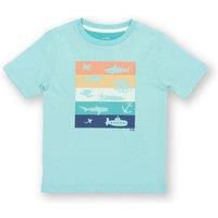Kite Boy's Ocean Depths T-Shirt in Blue | Size: 4 Years