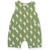Kite Baby Stay Wild Dungarees in Green | Size: 3-6 m