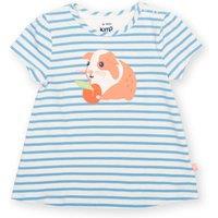 Kite Girl's Peachy Pig Tunic in Blue | Size: 6-9 m