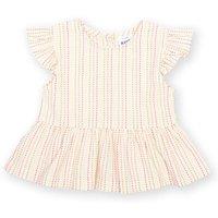Kite Girl's Special Stripe Blouse in Cream | Size: 9-12 m