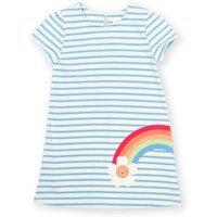Kite Girl's Rainbow Flower Dress in Blue | Size: 3 Years