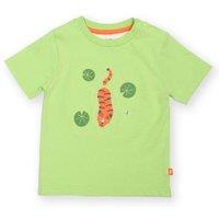 Kite Boy's Stay Wild T-Shirt in Green | Size: 6-9 m