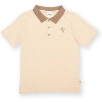 Kite Boy's Pineapple Polo Shirt in Natural | Size: 12-18 m