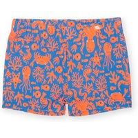Kite Boy's Reef Time Swim Trunks in Blue | Size: 4 Years