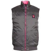 Belstaff Men's Flash Circuit Granite Grey Reversible Down Gilet Jacket | Size: Medium