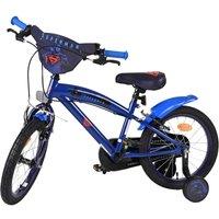 DC Comics Men's 16-Inch Children's Bike (20591-FW16UK) in Blue