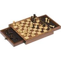 Goki Magnetic Wooden Chess Set with Drawers | Size: 1 Pack