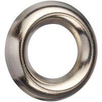 Unifix Brass Surface Screw Cups Nickel Plated - Box of 500 in Silver
