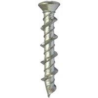 JCP CONSTRUCTION PRODUCTS Wall Screws Csk Head Bzp Head - 5.0 x 38mm in Silver