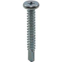 JCP CONSTRUCTION PRODUCTS Metalfix Self-Drilling Screws 5.5mm x 20mm - Box of 200 in Silver