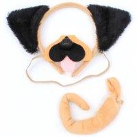 I Love Fancy Dress Pug Ears, Nose & Tail Dress Up Set