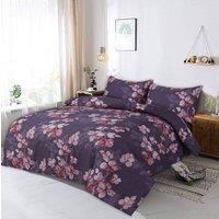 Homes-Linen 4 Piece Sobi Bedding Set Microfiber Duvet Cover Fitted Sheet Set | Size: King