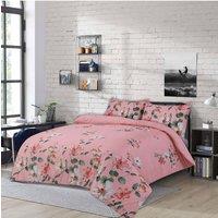 Homes-Linen 4 Piece Meena Bedding Set Microfiber Duvet Cover Fitted Sheet Set | Size: King