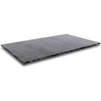 Argon Tableware Marble Serving Board - 53 x 32cm Non-Slip Kitchen Food Prep Board in Black | Size: 53 x 32 cm