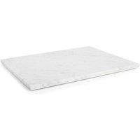 Argon Tableware Marble Serving Board - 32.5 x 26cm Non-Slip Kitchen Food Prep Board in White | Size: 32.5 x 26 cm
