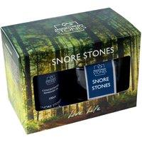 Corin Craft Natural Aromatherapy Lava Stones & Refresher Oil Gift Set - Snore in Black