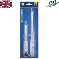 Bedsland Voltage Tester 2pc Set Electric Test Pen Screwdriver AC Tool