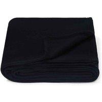Brand Lab Polar Fleece Blanket in Black