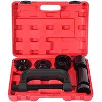 SPETLEK Master Ball Joint Press Tool Kit with U Joint Removal & Case in Black