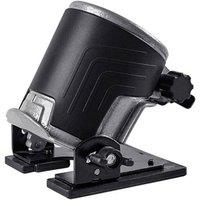 SPETLEK Adjustable Angle Router Tilt Base 65mm Aluminum Alloy Trimmer Base in Black