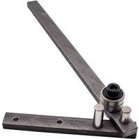 SPETLEK 1-10mm Manual Wire Bending Tool Iron Copper Flat Bar Bender in Silver