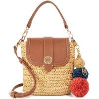 Dune London Women's 'Dimple' Cross Body Bag in Natural