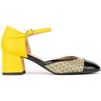 Embassy London Women's Kemi - Black & Yellow | Size: 6
