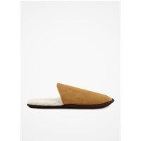 Celtic & Co Women's Sheepskin Scuff Slippers in Light Tan | Size: Large