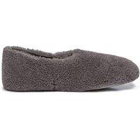 Celtic & Co Women's Cocoon Slippers in Dark Grey | Size: 8