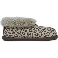 Celtic & Co Women's Sheepskin Bootee Slippers in Fawn | Size: 9