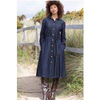 Kite Women's Lillington Denim Dress in Navy | Size: 14