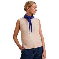 Celtic & Co Women's Cable Detail Tank in Cream | Size: Large