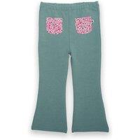 Kite Girl's Sweet Ditsy Jogger Flares in Green | Size: 9-12 m