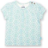 Kite Girl's Heritage Floral T-Shirt in Aqua | Size: 18-24 m