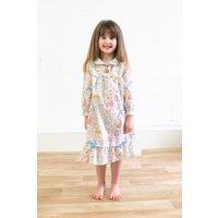Fox In A Box Girl's Bouncing Bunny Three Quarter Cotton Nightie | Size: 4-5 Years