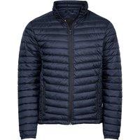 TEE JAYS Men's Zepelin Padded Jacket in Mid Navy | Size: 5XL