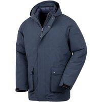 Result Recycled Men's Padded Ripstop 3 in 1 Jacket in Navy | Size: XL