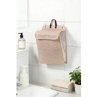 ExtraStar Beige Foldable Hanging Laundry Basket with Handle
