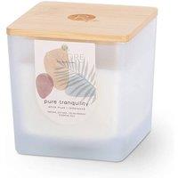 RESTORE Large Soy Wax Candle - Pure Tranquility in Cool White