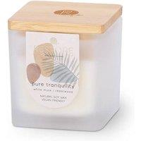 RESTORE Small Soy Wax Candle - Pure Tranquility in Cool White