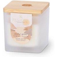 RESTORE Small Soy Wax Candle - Joyful Glow in Cool White