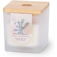 RESTORE Small Soy Wax Candle - Blissful Oasis in Cool White
