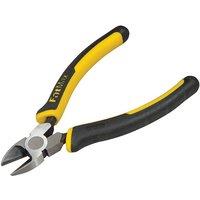 Stanley Fatmax Angled Diagonal Cutting Pliers 160Mm (6.1/4In) in Yellow