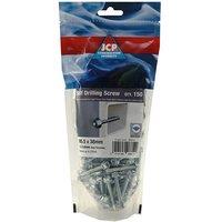 JCP CONSTRUCTION PRODUCTS Self-Drilling Screws 5.5 x 38mm - Box of 750 in Silver